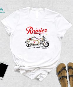 Rainier Beer sidecar art shirt