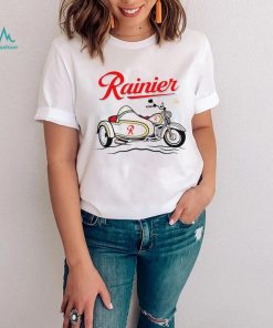 Rainier Beer sidecar art shirt