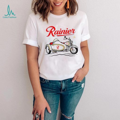 Rainier Beer sidecar art shirt