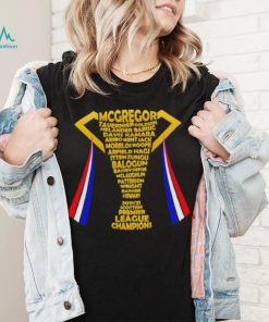 Rangers Fc 55 Winning Team Gold Trophy Shirt