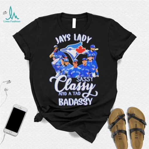 Rays Lady Teams Sassy Classy And A Tad Badassy Shirt