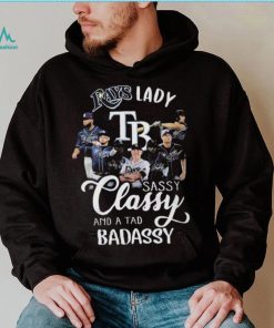 Rays lady sassy classy and a tad badassy shirt