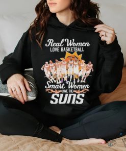 Real Women Love Basketball Smart Women Love The Suns Signature Shirt