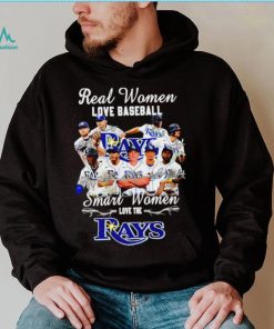 Real Women Love baseball smart woemn love the Tampa Bay Rays signature 2023 shirt