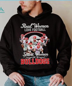 Real women love football smart women love the Georgia Bulldogs signature 2023 shirt