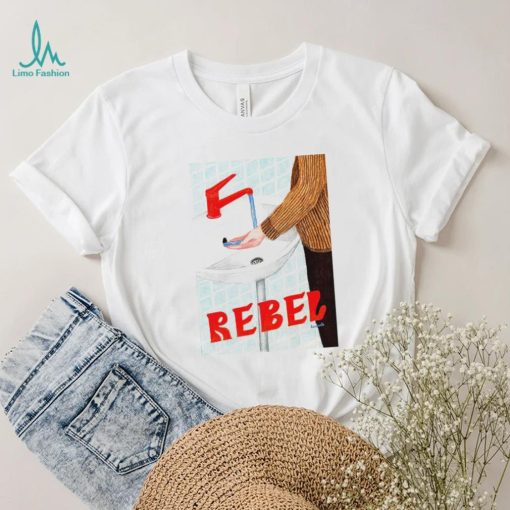 Rebel washing hand shirt