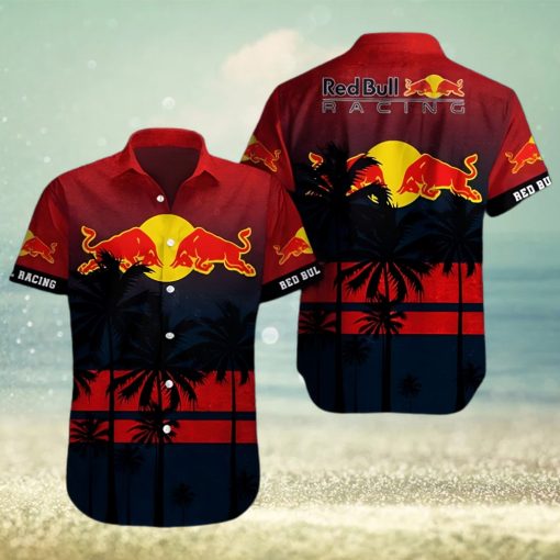 Red Bull Racing Short Sleeve Hawaiian Shirt