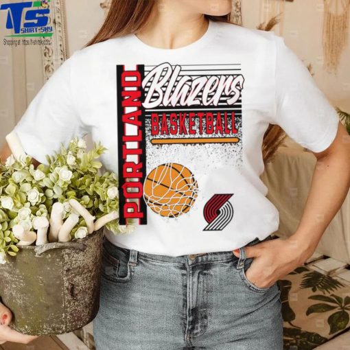 Red Portland Trail Blazers NBA Swish shirt