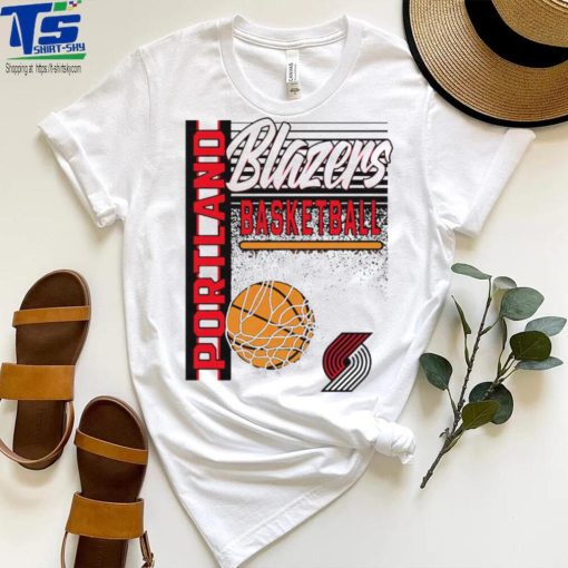 Red Portland Trail Blazers NBA Swish shirt