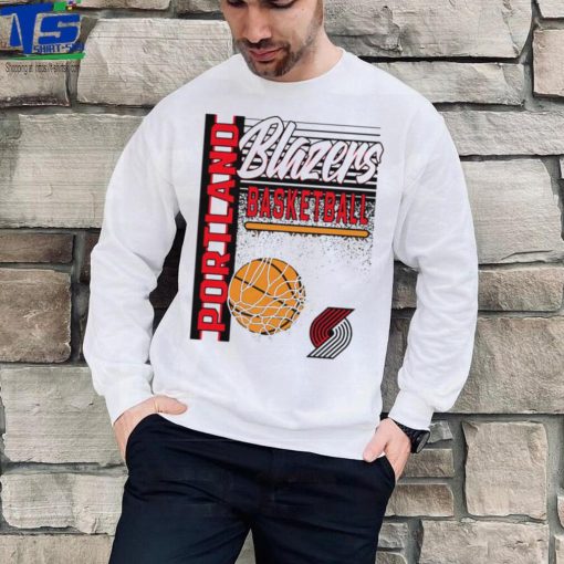 Red Portland Trail Blazers NBA Swish shirt