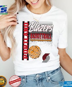 Red Portland Trail Blazers NBA Swish shirt