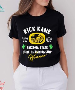 Rick Kane Arizona State Surf Championship T shirt