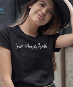 Riley gaines wearing save women's sports T shirt - Limotees