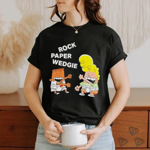 Rock Paper Wedgie Captain Underpants Shirt