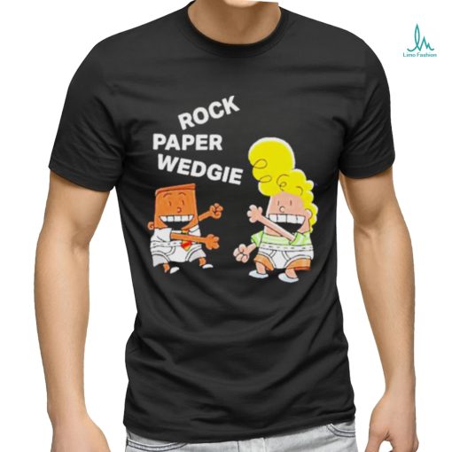 Rock Paper Wedgie Captain Underpants Shirt