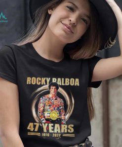 Rocky Balboa 46 Years 1976 2023 Thank You For The Memories T Shirt
