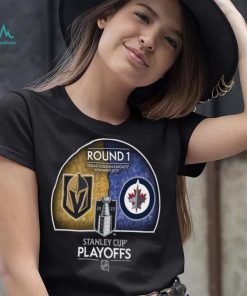 Round 1 Vegas Golden Knights Vs Winnipeg Jets 2023 Stanley Cup Playoffs shirt