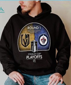 Round 1 Vegas Golden Knights Vs Winnipeg Jets 2023 Stanley Cup Playoffs shirt