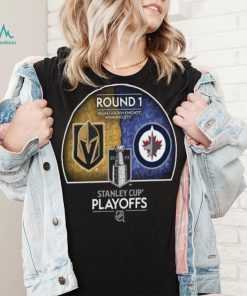 Round 1 Vegas Golden Knights Vs Winnipeg Jets 2023 Stanley Cup Playoffs shirt