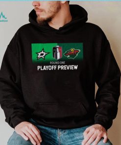 Round one Dallas Stars Vs Minnesota Wild 2023 Stanley Cup Playoffs shirt