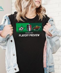 Round one Dallas Stars Vs Minnesota Wild 2023 Stanley Cup Playoffs shirt