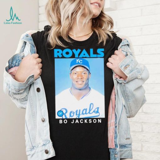 Royals Topps Bo Jackson shirt