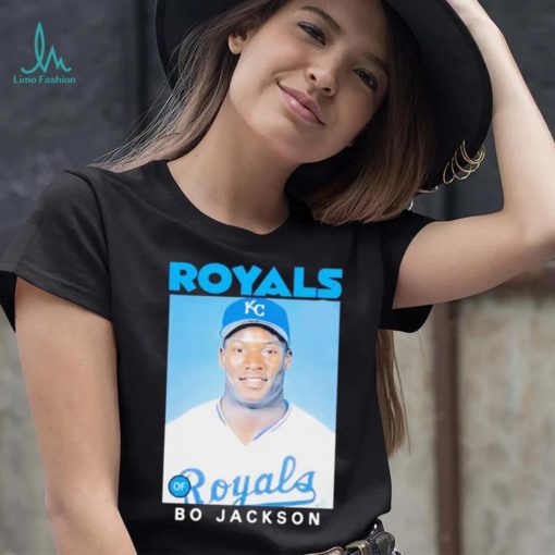 Royals Topps Bo Jackson shirt