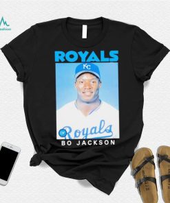 Royals Topps Bo Jackson shirt