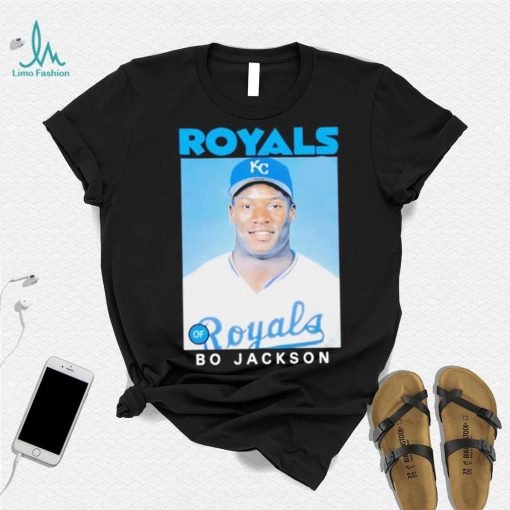 Royals Topps Bo Jackson shirt