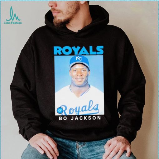 Royals Topps Bo Jackson shirt