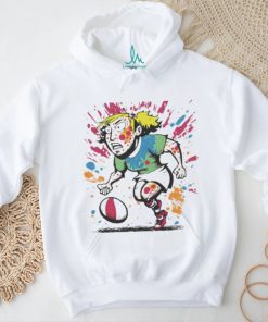 Rugby Player Graffiti Doodle Woman shirt