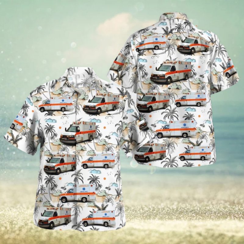 Rutherford County Ems Murfreesboro Tennessee Hawaiian Shirt