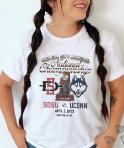 SDSU Men’s Basketball National Championship Game Matchup Tee shirt