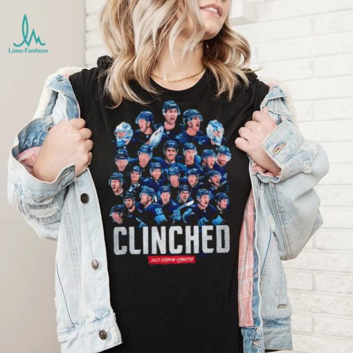 SK Team Players Clinched 2023 Playoff shirt