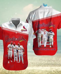 STL Cardinals Hawaiian Shirt 2022 Farewell Tour St Louis Cardinals Gift