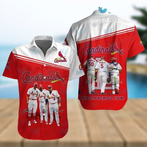 STL Cardinals Hawaiian Shirt 2022 Farewell Tour St Louis Cardinals Gift
