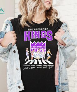 Sacramento Kings Abbey Road signatures shirt