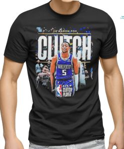 Sacramento Kings Deaaron Fox Clutch Player Shirt