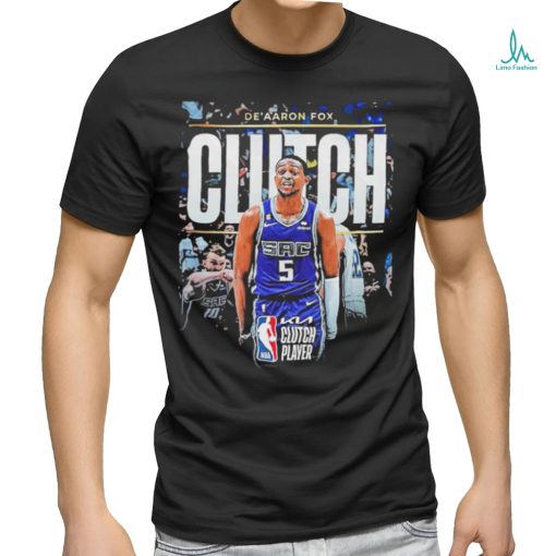 Sacramento Kings Deaaron Fox Clutch Player Shirt