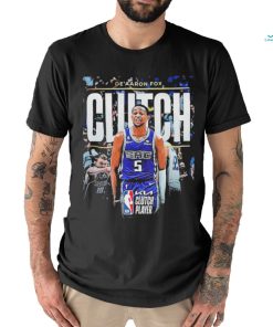 Sacramento Kings Deaaron Fox Clutch Player Shirt