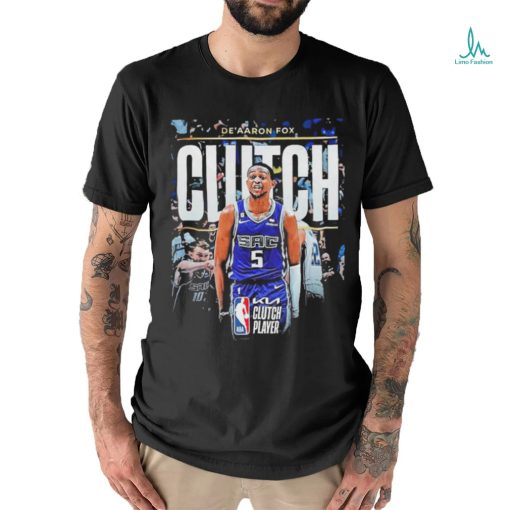 Sacramento Kings Deaaron Fox Clutch Player Shirt