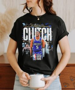 Sacramento Kings Deaaron Fox Clutch Player Shirt