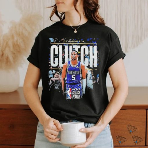 Sacramento Kings Deaaron Fox Clutch Player Shirt