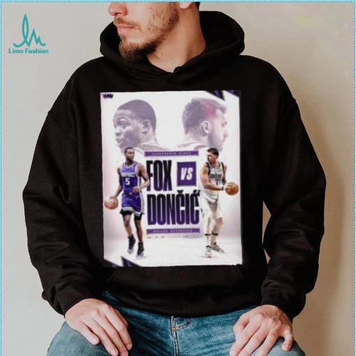 Sacramento Kings Fox Vs Doncic Dallas Mavericks shirt