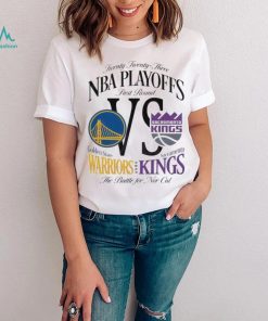 Sacramento Kings vs Golden State Warriors 2023 NBA Playoffs Shirt