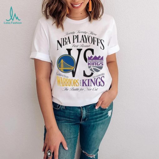 Sacramento Kings vs Golden State Warriors 2023 NBA Playoffs Shirt