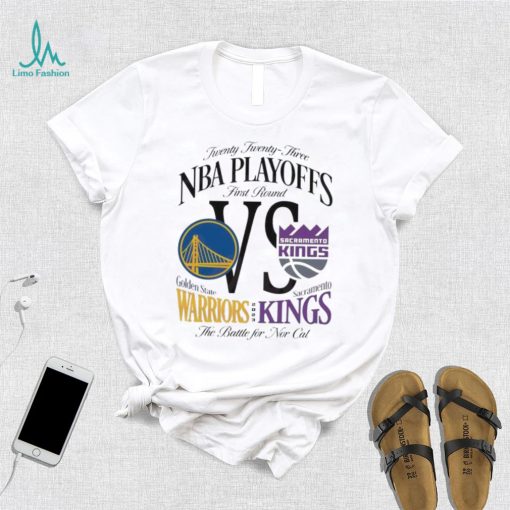 Sacramento Kings vs Golden State Warriors 2023 NBA Playoffs Shirt