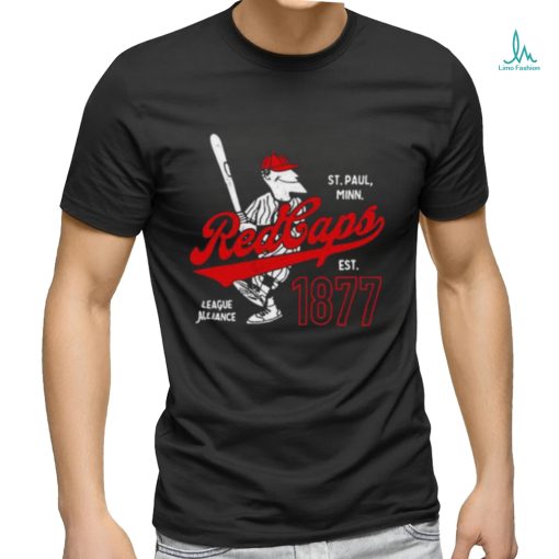 Saint Paul Red Caps Minnesota Baseball Shirt