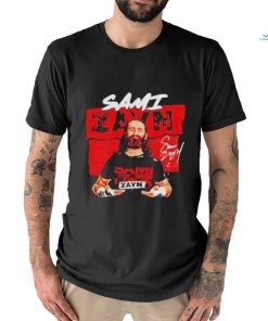 Sami Zayn Wrestling Signature Pose Shirt