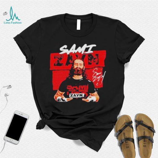 Sami Zayn Wrestling Signature Pose Shirt